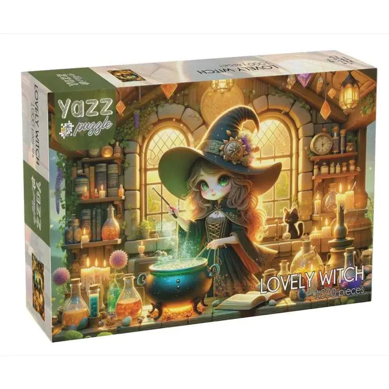 Yazz 4000 Lovely Witch 1000Pc Jigsaw Puzzle 1