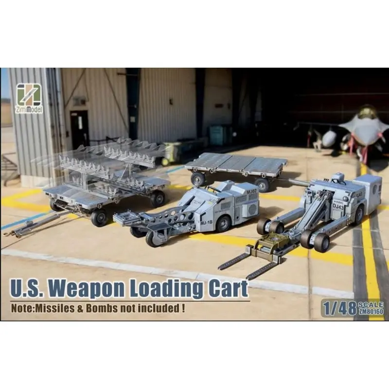 Zimi Model 80160 1/48 U.S.Weapon Loading Gart 1