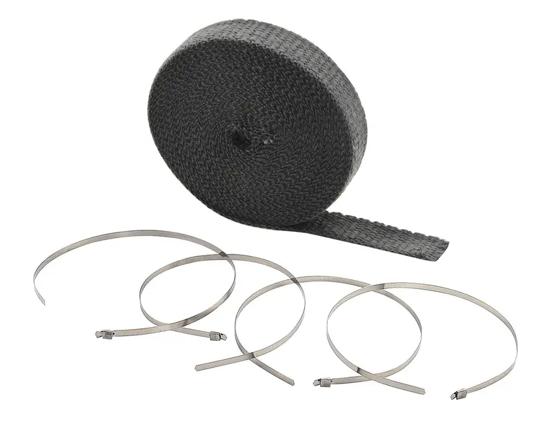 Accel High-Temperature Exhaust Heat Wrap – Black 1