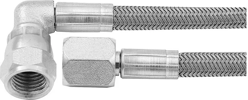 Allstar Performance 15-Inch -4 An Stainless Steel 90-Degree Tube Fittings (5-Pack) 1