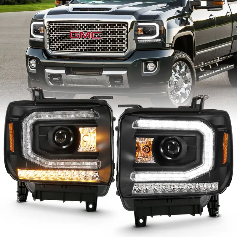 Anzo Usa 111485 Projector Headlight Assembly – Dual-Lens Led-Compatible Set 1