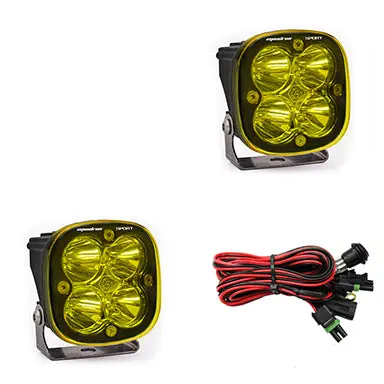 Baja Designs 557811 Squadron Sport Led Light Pods – Amber Spot Beam, Pair 1