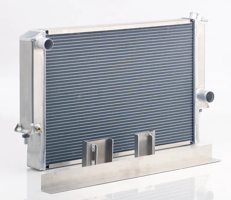 Be Cool Factory-Fit Radiator For 1964–1976 Dodge A-Body With Automatic Transmission – Natural Finish, 33-Inch Width (62199) 1