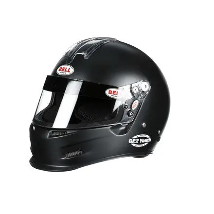 Bell Gp2 Youth Motorcycle Helmet – Flat Black, Sfi 24.1-15 Certified (1425012) 1