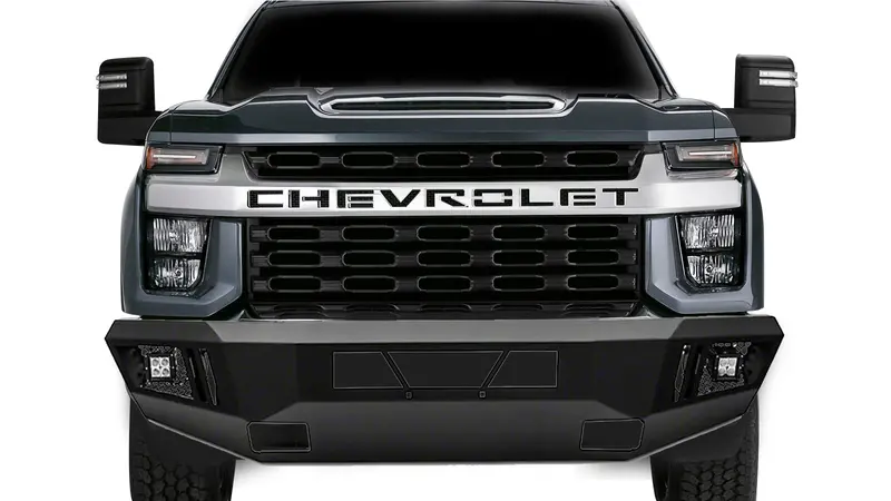 Black Horse Off Road Afb-Si25-20 Matte Black Steel Front Bumper – Armour I Series 1