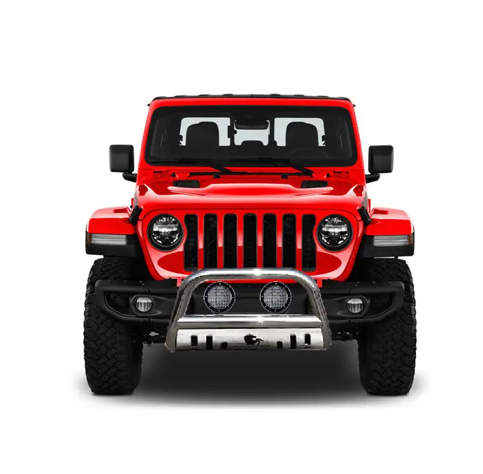 Black Horse Off Road Bbjpwr18-Sp-Plfb Stainless Steel Skid Plate For Jeep 1