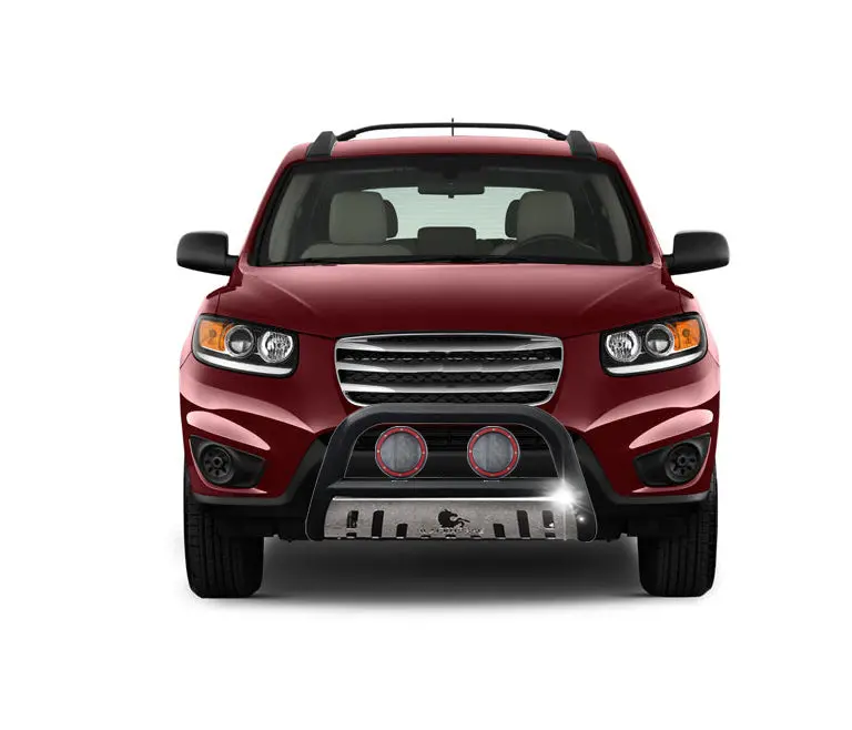 Black Horse Off-Road Cbbs-Hyb6201Sp-Plfr Black Steel Skid Plate — Underbody Protection 1