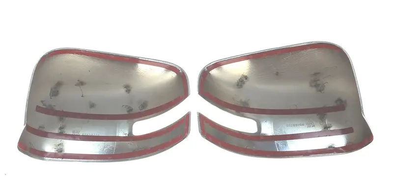 Black Horse Off Road Chrome Abs Top Cover With Integrated Turn Signals (Bh-Mc280) 1