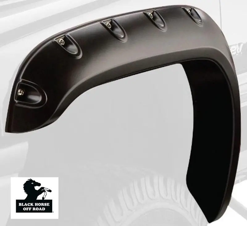 Black Horse Off-Road Ff-Dora-Sm-Pkt Tpo Pocket-Style Fender Flare Kit 1
