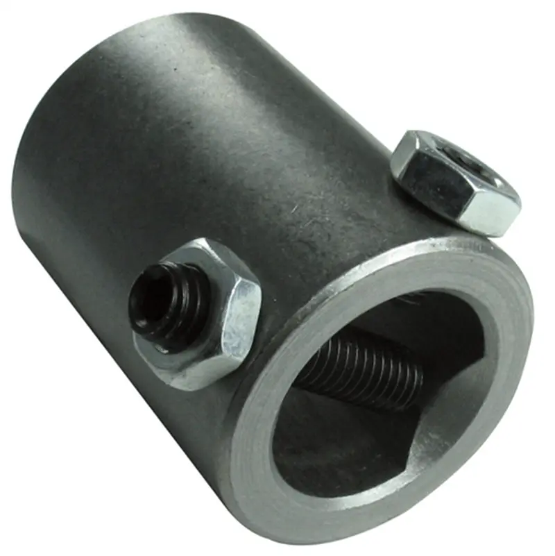 Borgeson 315200 Steel Steering Coupler – 1" Double-D To 1.25" Smooth Bore 1
