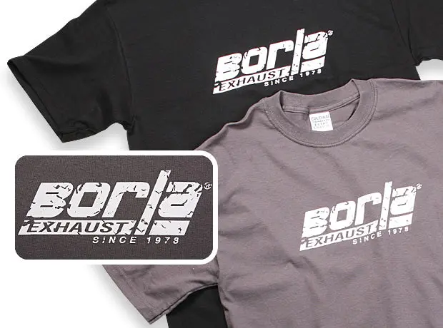 Borla Men’S Distressed Charcoal Crewneck T-Shirt – Size Xl 1
