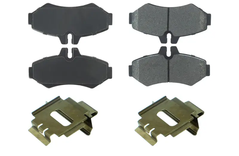 Centric Posi-Quiet Extended Wear Brake Pads – Shim-Integrated Quiet Operation 1