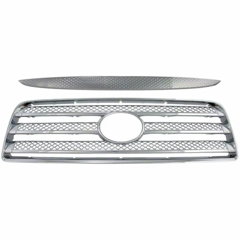 Coast To Coast Chrome Abs Emblem Cutout – Horizontal Mesh Overlay Style 1