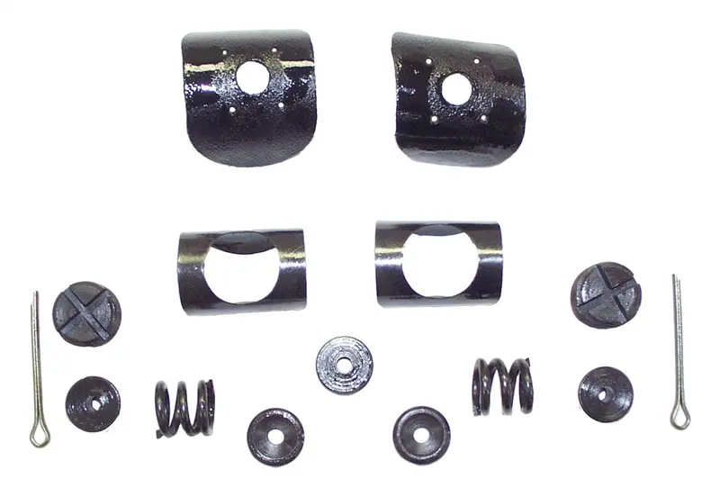 Crown Automotive J0923418 Jeep Drag Link Repair Kit With Seals, Plugs, Springs & Cotter Pins 1