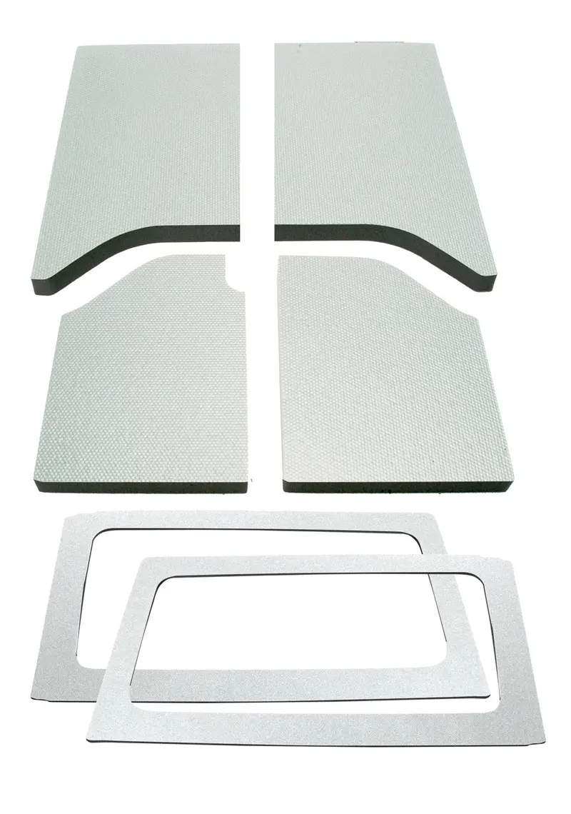 Design Engineering 50287 White Sound-Dampening Headliner And Window Kit (6-Piece) 1