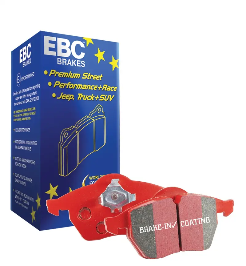 Ebc Brakes Dp31181C Redstuff Ceramic Low Dust Brake Pads; Fmsi Pad No. D628; 2