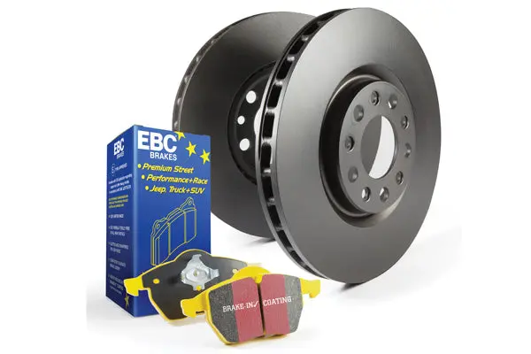Ebc Brakes S13Kf1212 Complete Brake Service Kit: Disc Pads & Rotors / Drum Shoes & Drums 1