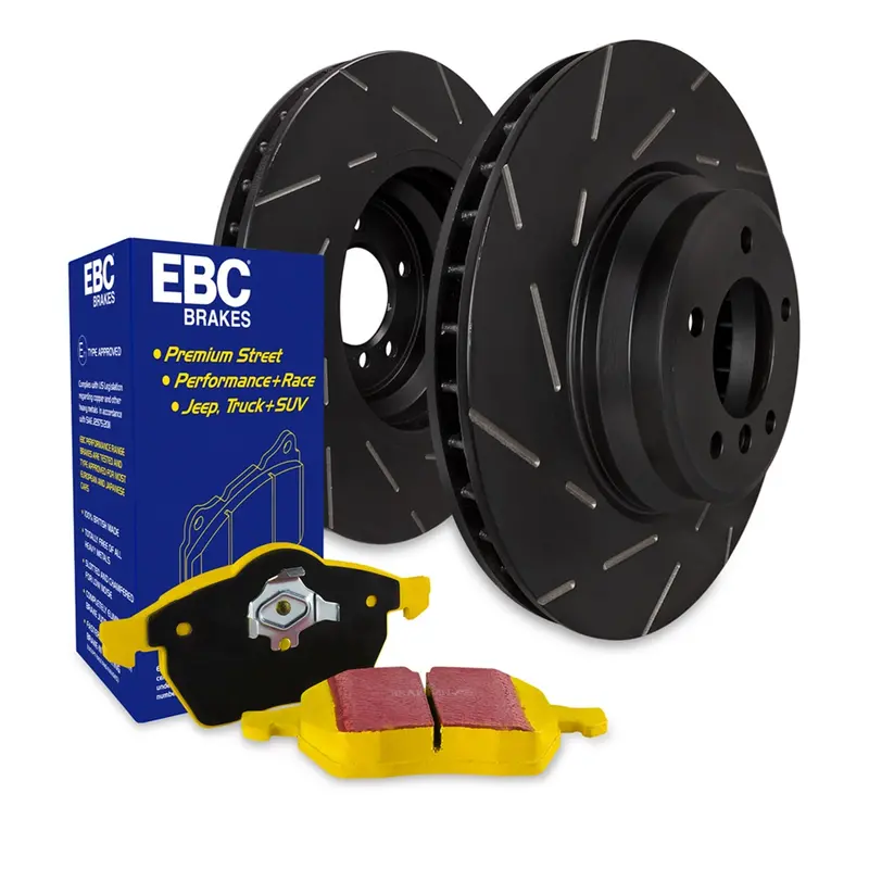 Ebc Brakes S9Kr1641 S9 Kits Yellowstuff And Usr Rotors; Rear; 1