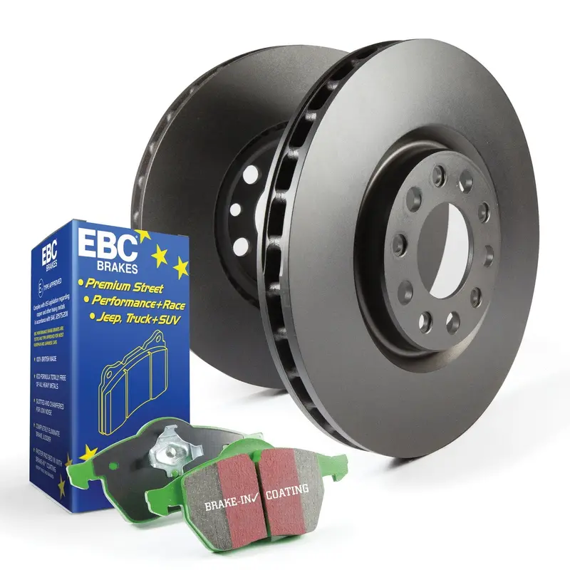 Ebc S11 Brake Kit: Greenstuff 2000 Pads With Rk Series Rotors — Balanced Street Performance 1