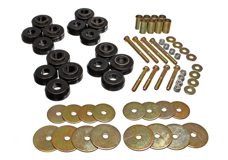 Energy Suspension 4.4110G Cab-To-Frame Body Mount Kit – Polyurethane 1