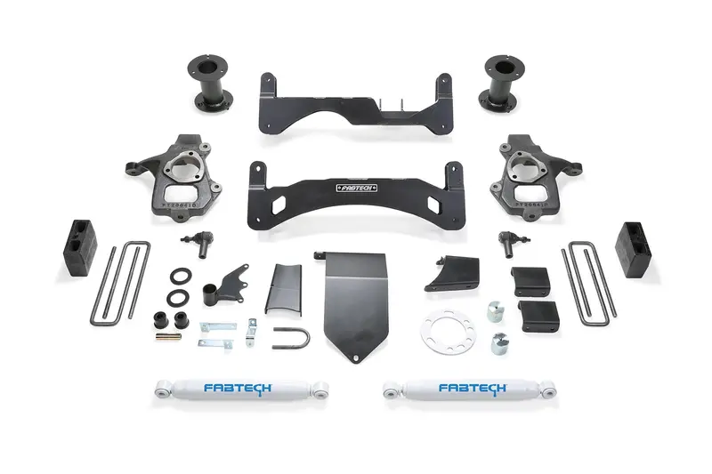 Fabtech K1083 Basic Lift System With Performance Shocks 1