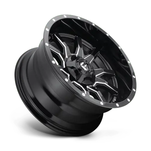 Fuel 1Pc D62718902645 D627 18X9 5X4.5/5.0 Gl-Blk-Mil -12Mm 1