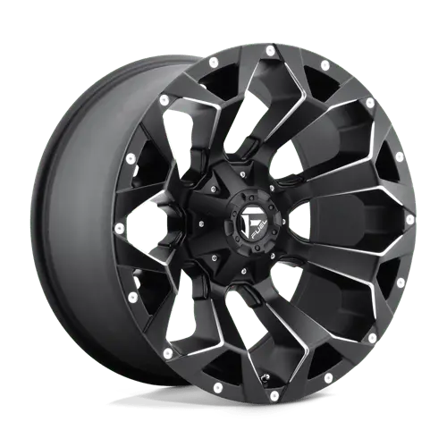 Fuel D546 18X9 Inch Off-Road Wheel – 8X6.5 Bolt Pattern, Matte Black With Milled Accent, 1Mm Offset 1