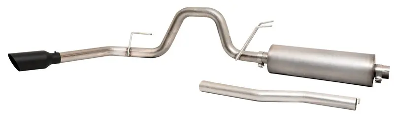 Gibson Performance Exhaust 619908B Black Elite Cat-Back Single Exhaust System; Stainless 1
