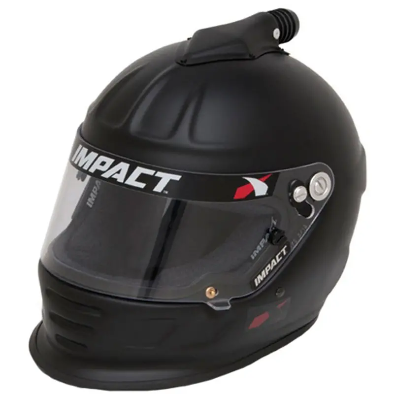 Impact Racing 19320612 Air Draft Helmet – X-Large, Flat Black, Sa2020 Certified 1