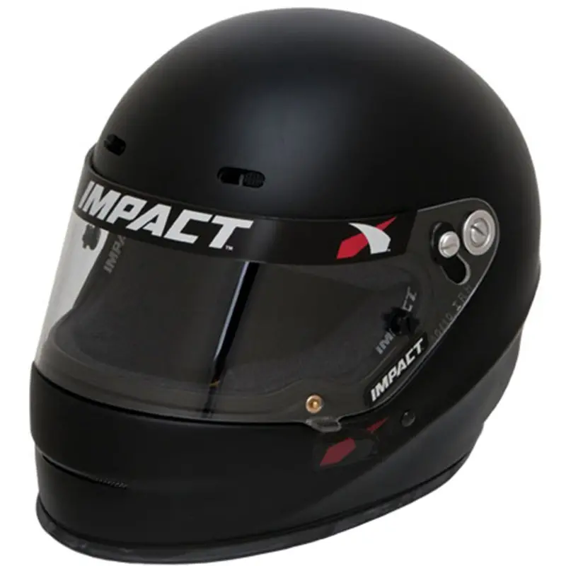 Impact Racing X-Large Sa2020-Certified Flat Black Motorcycle Helmet – Model 1320 1