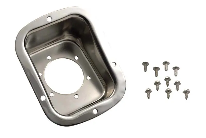 Kentrol Polished Silver Gas Filler Neck For Jeep Cj & Yj (1978–1995) 1