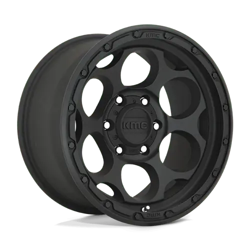 Kmc Km541 Machined Black Alloy Wheel – 17X8.5", 8X6.5", 0Mm Offset 1