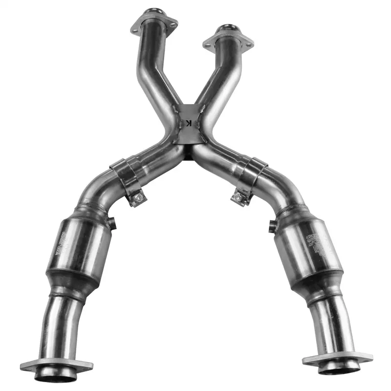 Kooks Custom Headers 1122H235 1-3/4" Long-Tube Headers With Green Connection Kit — 1999–2004 Mustang Cobra 4.6L 4V (W/Egr) 1