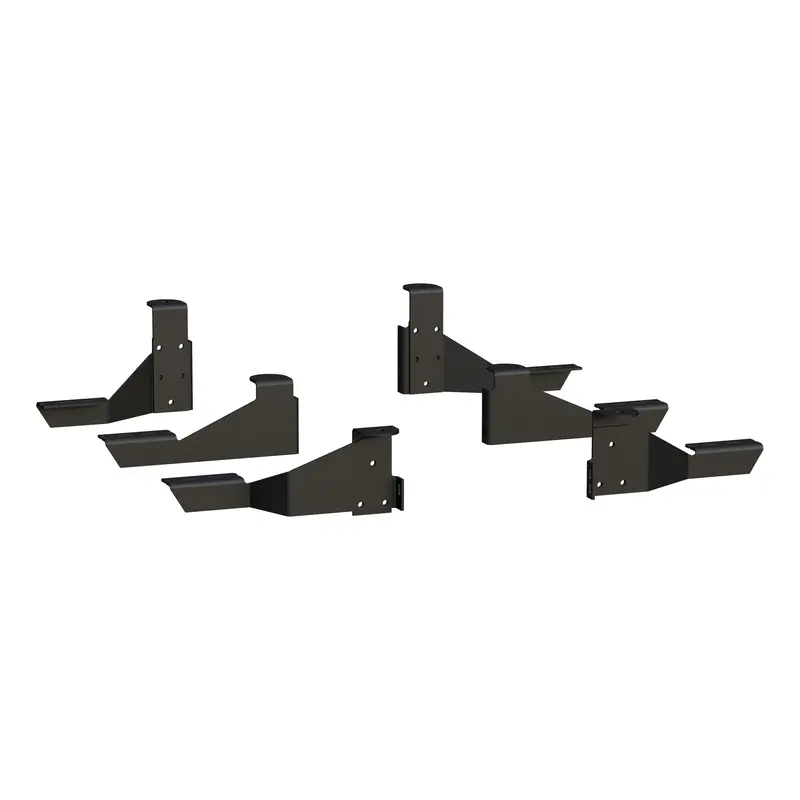 Luverne 281143-571743 Side Entry Step Kit – Black, Body-Mounted Design 2