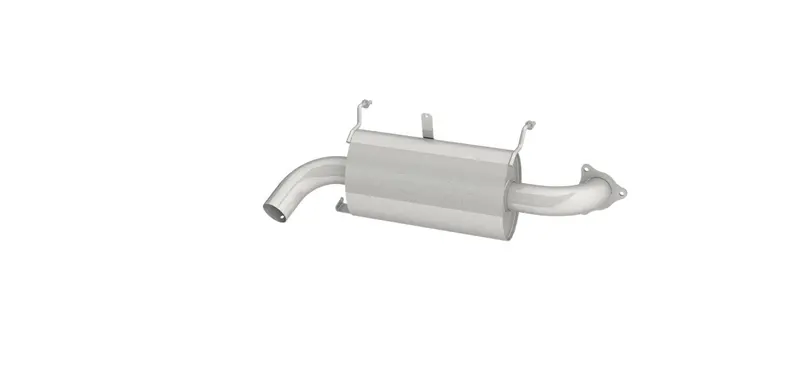 Mbrp At-9518Sp Sport Series Oval Slip-On Mufflers For Polaris Atvs 1