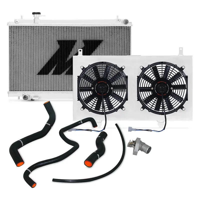 Mishimoto Essentials Cooling Bundle For 2003–2006 Nissan 350Z – Includes Radiator, Oil Cooler, And Accessories (Mmb-350Z-001) 1