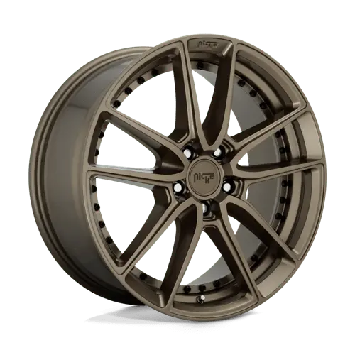 Niche M222 18X9.5 Inch Bronze Machined Face Wheel – 5X112, 48Mm Offset 1