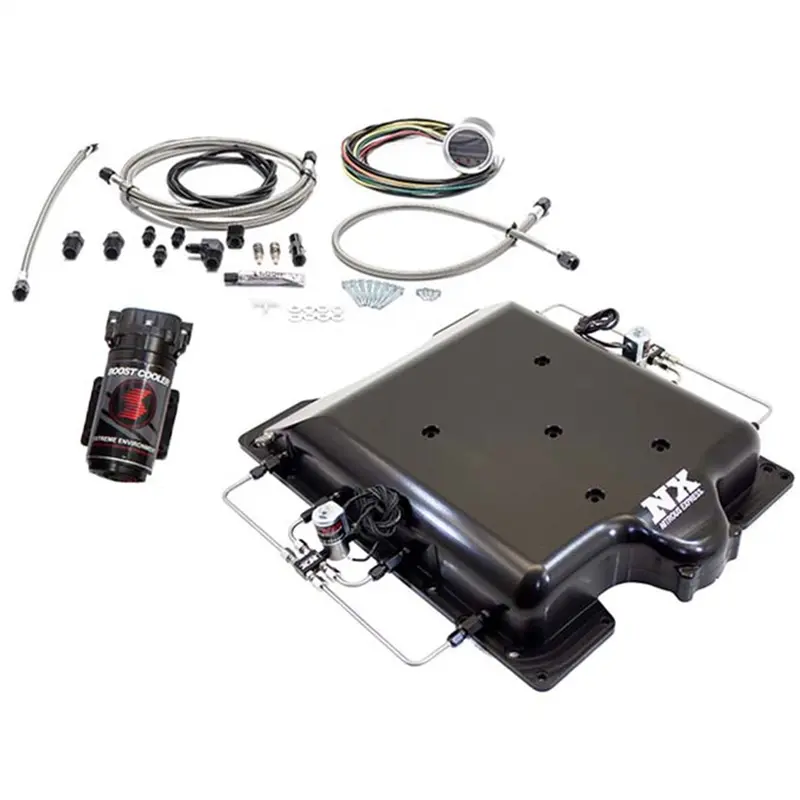 Nitrous Express Hellcat Lid Sno-15127H-Hct-T With Stage 2.5 Water/Methanol Injection (No Tank Included) 1