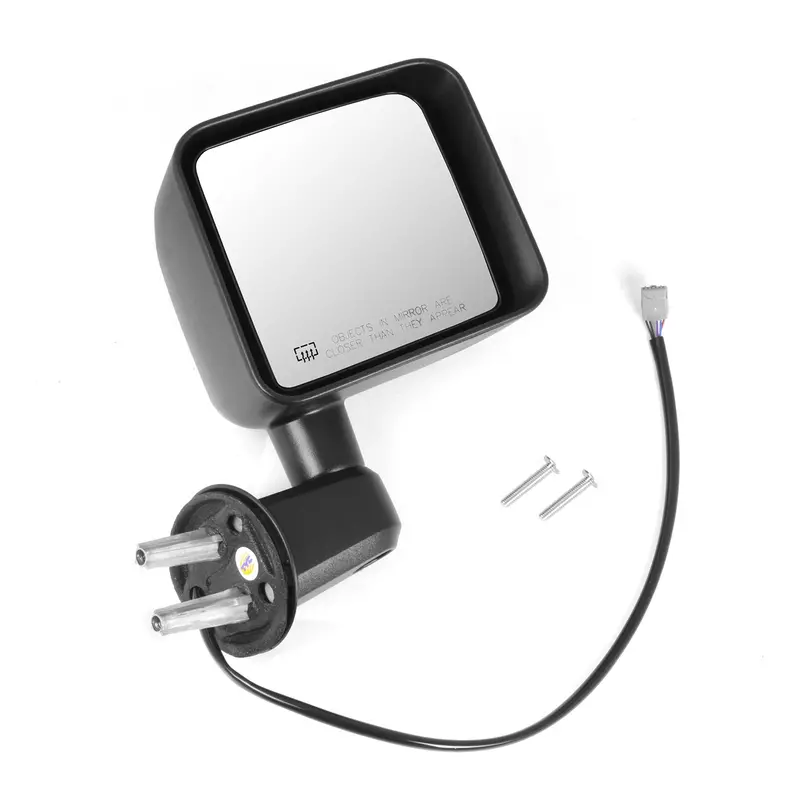 Omix-Ada Power-Heated Right-Side Door Mirror – Black Finish, Model 11002.24 1