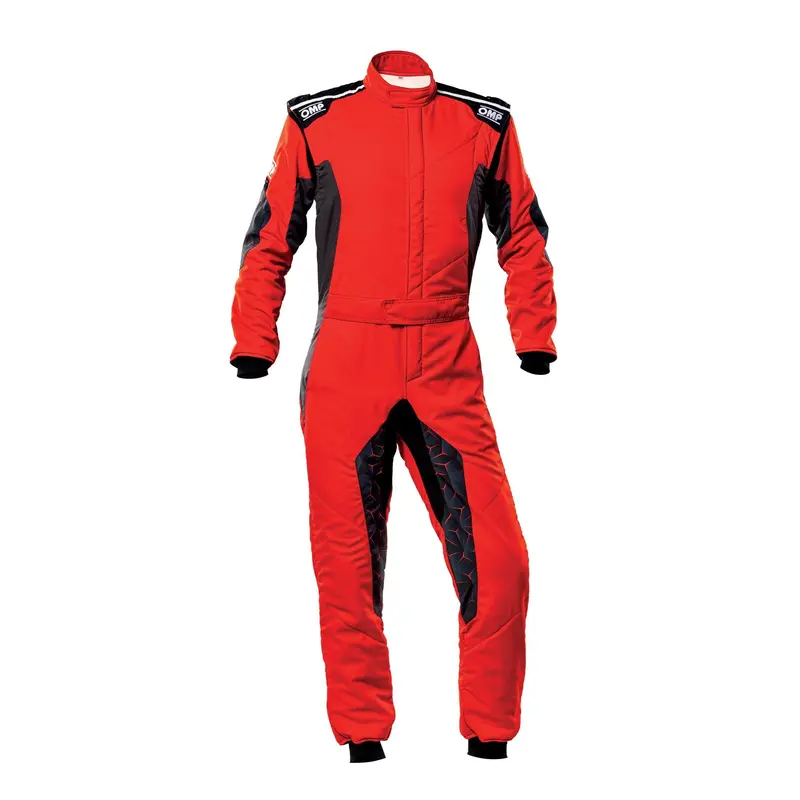 Omp Tecnica Hybrid Racing Suit – Red/Black, Size 52 (Ia0-1864-A01-060-52) 1