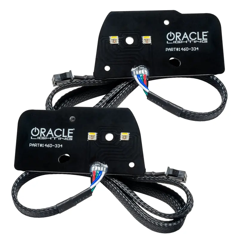 Oracle Lighting 1460-334 Oracle Lighting 2021-2022 Ford F-150 Colorshift Rgb+W Headlight Drl Upgrade Kit 1
