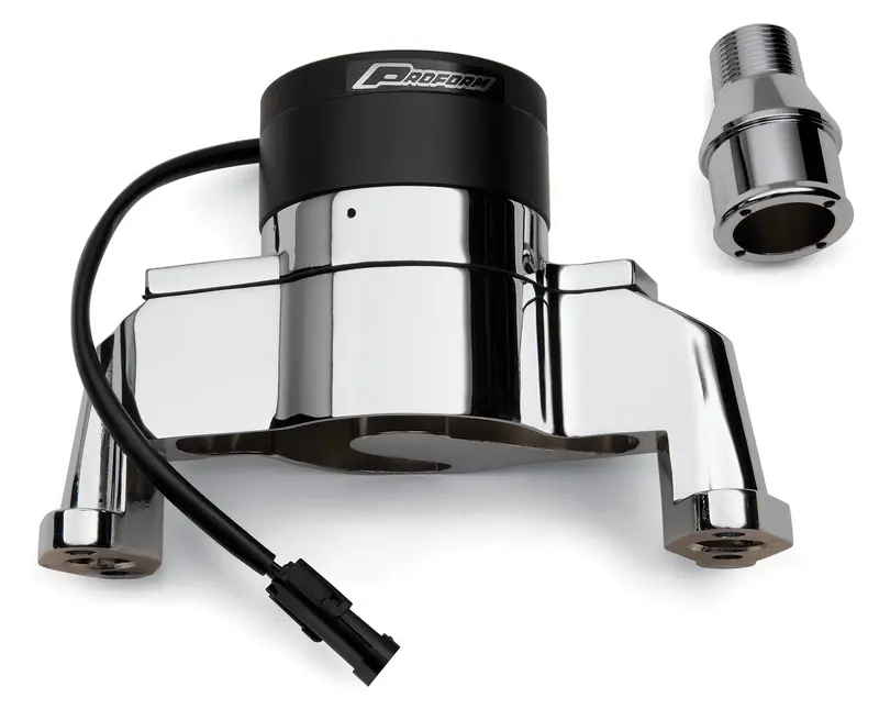 Proform 66225P Electric Water Pump – Aluminum Housing, Polished Finish, For Small-Block Chevy Engines 1