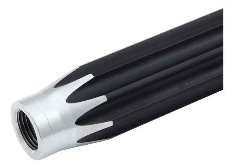 Quickcar 5/8-Inch Aluminum Scalloped Tube – 18.5-Inch Length, Part #62-185 1