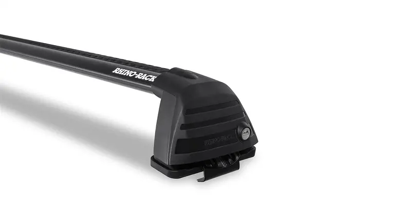 Rhino-Rack Vortex Roc25 Flush-Mount Roof Rack – Dual-Bar System, Black Finish (Front: 1037Mm, Rear: 1035Mm) 1
