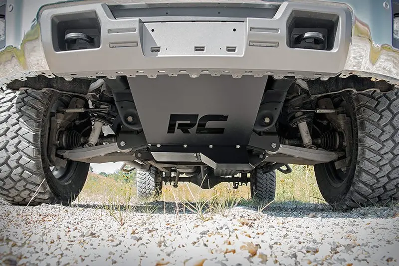 Rough Country 222 Front Skid Plate Kit For 2014–2018 Chevrolet Silverado & Gmc Sierra 1500 1