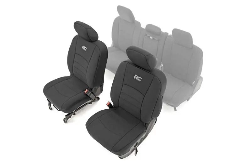 Rough Country Bucket Seat Covers – Front Row, Fits 2019–2022 Ram 1500 (2Wd/4Wd) 1