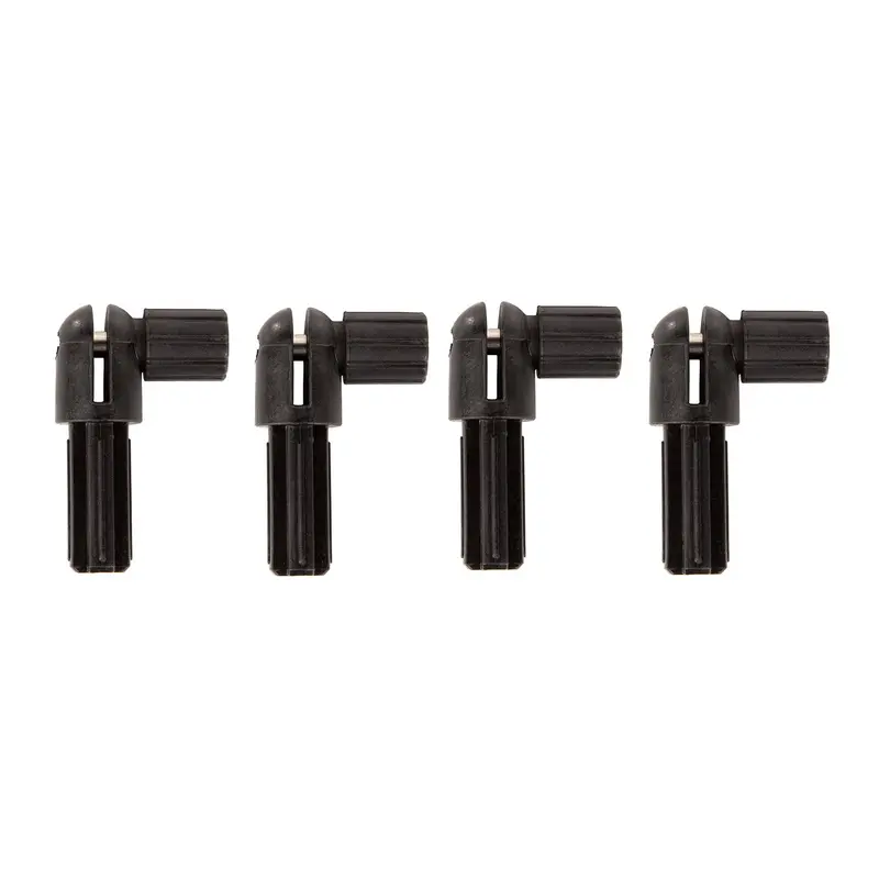 Rugged Ridge Soft Top Disconnect Kit – 4-Piece Black System For Jeep Wrangler 1