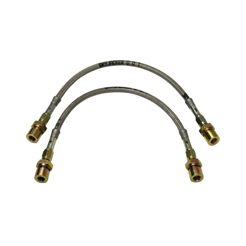 Skyjacker Fbl45 Jeep Stainless Steel Brake Line 55-66 Jeep Cj Front Lift Height 2.5-4 Inch Pair Skyjacker 1
