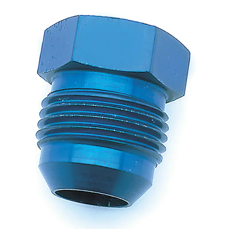 Speedfx 560606 Blue Anodized Aluminum -6An Flare Plug (Single) 1