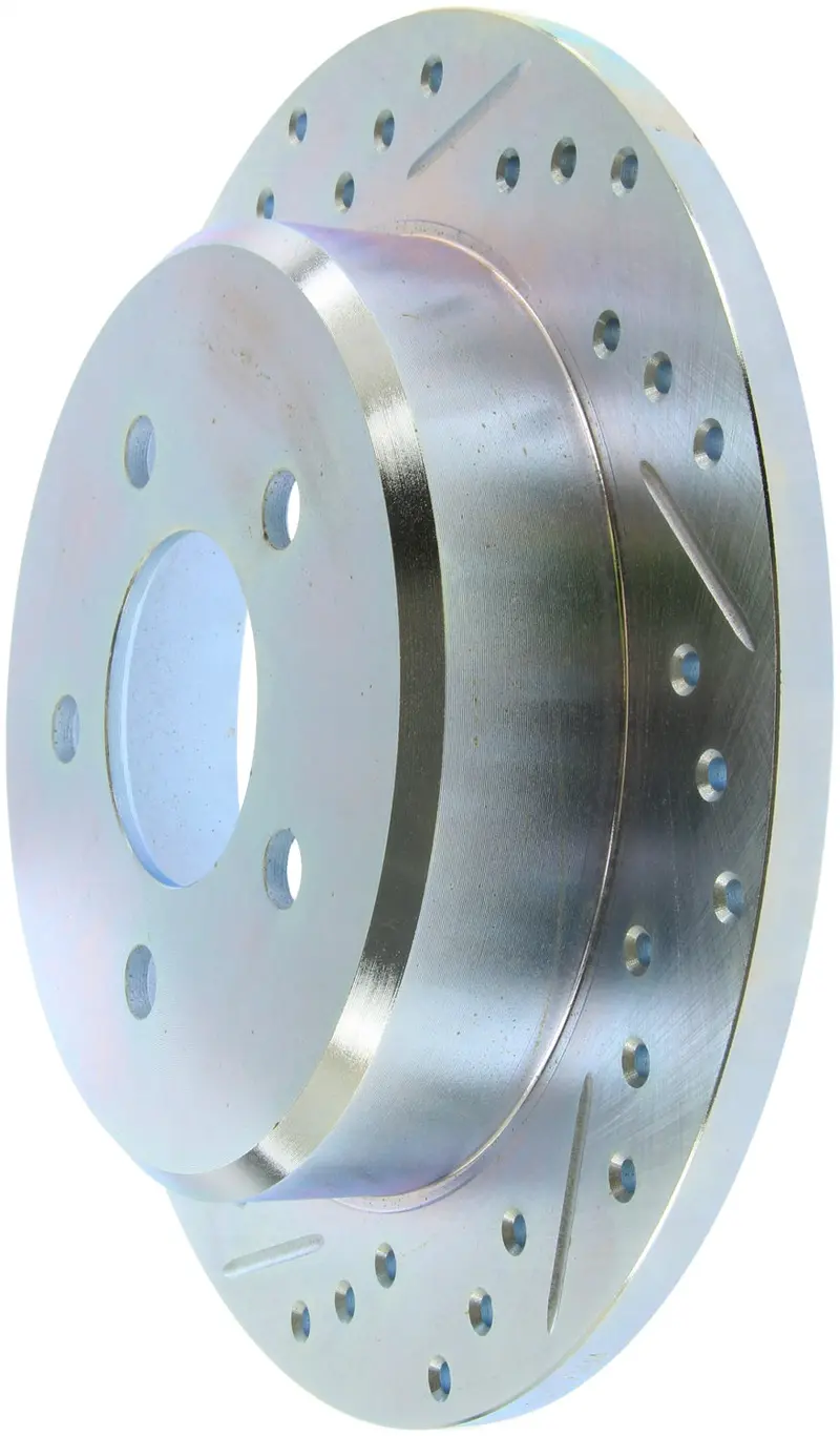 Stoptech 227.65052R Stoptech Select Sport Drilled And Slotted Brake Rotor; Rear Right 1